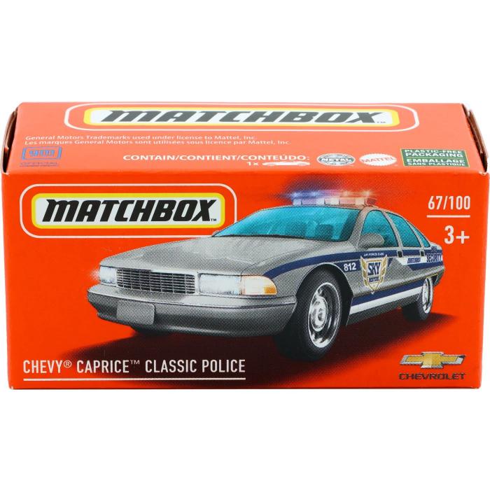 Matchbox Chevy Caprice Classic Police - Power Grab - Matchbox