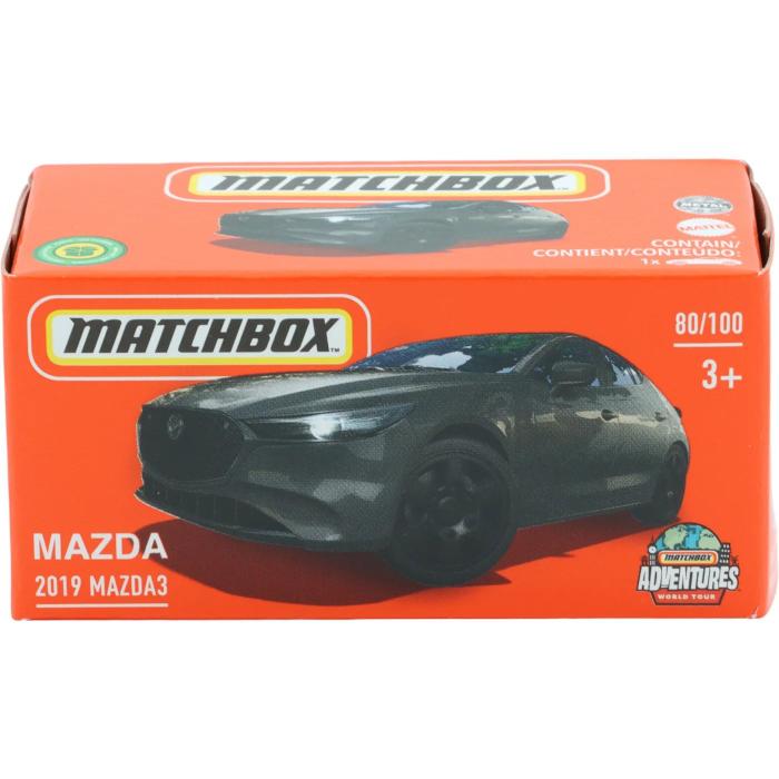 Matchbox Mazda 2019 Mazda3 - Power Grab - Matchbox