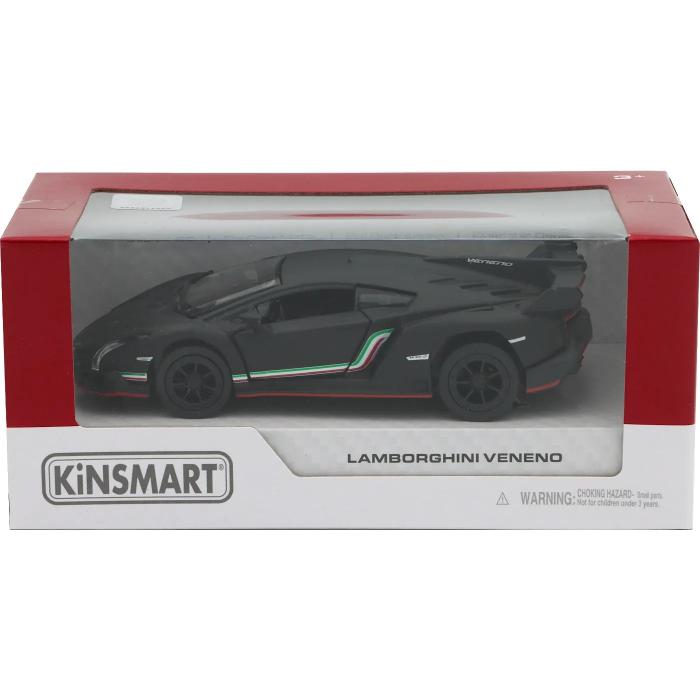 Kinsmart Lamborghini Veneno - Svart - Kinsmart - 1:36