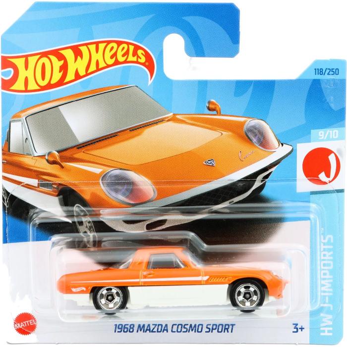 Hot Wheels 1968 Mazda Cosmo Sport - HW J-Imports - Orange - Hot Wheels
