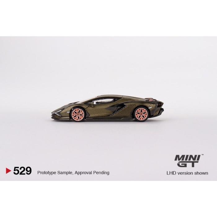 Mini GT Lamborghini Sin FKP 37 Presentation - Grn - Mini GT - 1:64