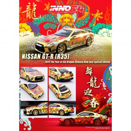 Inno Models Nissan GT-R (R35) - Chinese New Year 2024 - Inno64 - 1:64