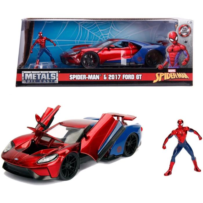 Jada Toys Spider-Man & 2017 Ford GT - Jada Toys - 1:24