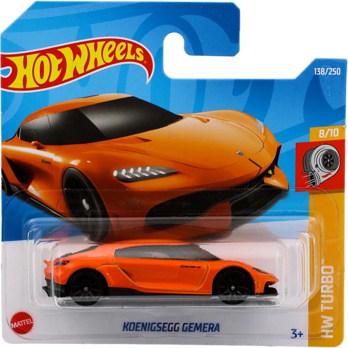 Hot Wheels Koenigsegg Gemera - HW Turbo - Orange - Hot Wheels