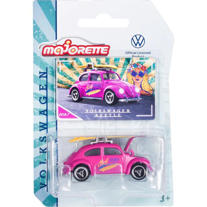 Majorette Volkswagen Beetle - Rosa - VW The Originals - Majorette