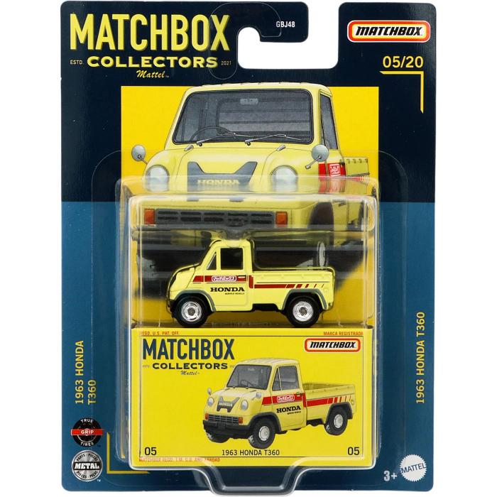Matchbox 1963 Honda T360 - Gul - Collectors - Matchbox