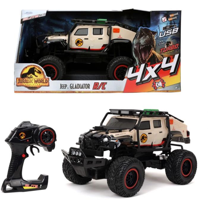Jada Toys Jeep Gladiator - Jurassic World - Radiostyrd - Jada Toys