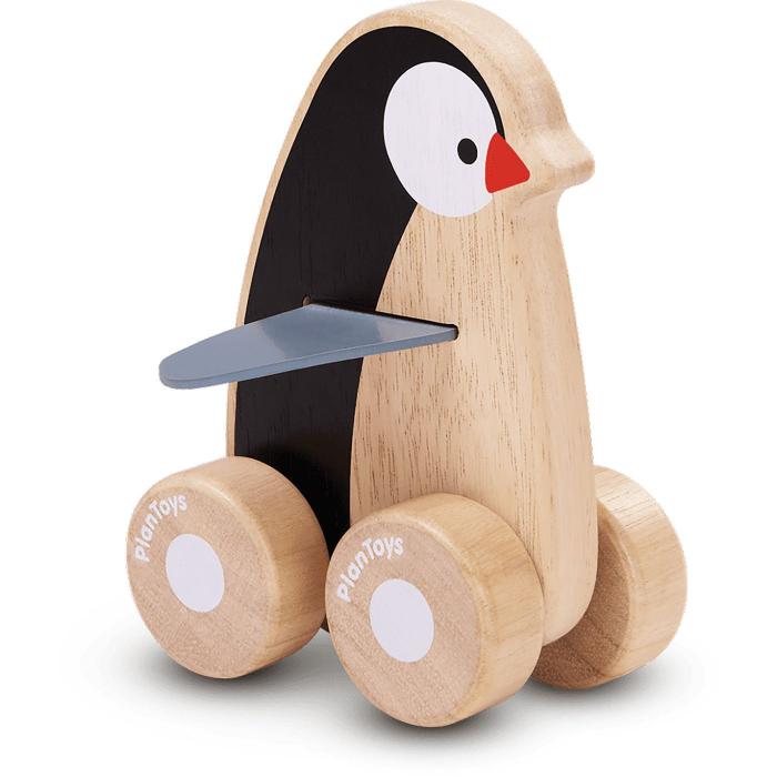 PlanToys PlanToys - Pingvin p hjul