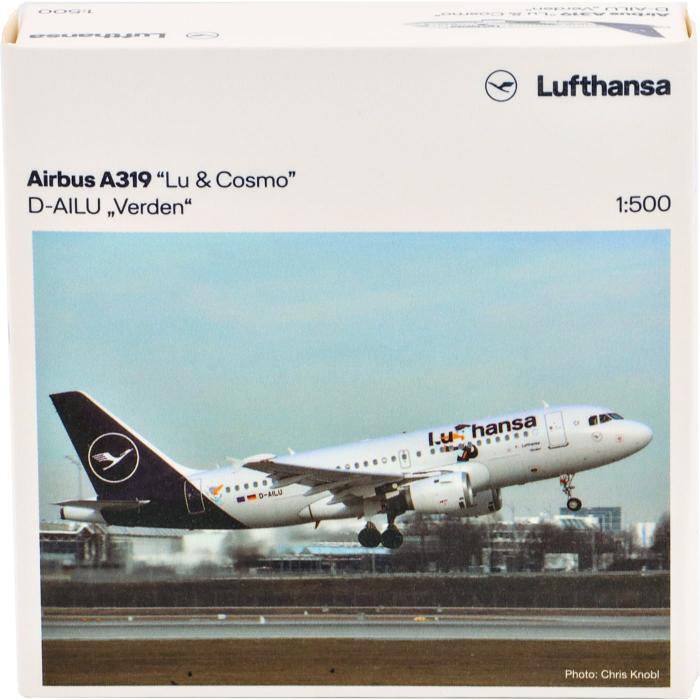 Herpa Airbus A319 - Lufthansa - D-AILU - Herpa - 1:500