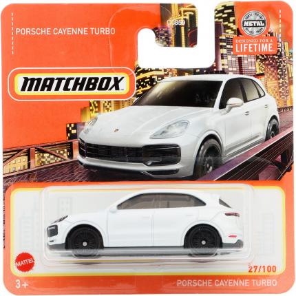 Matchbox Porsche Cayenne Turbo - Vit - Matchbox