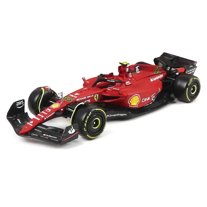 Bburago F1 - Ferrari - F1-75 - C Sainz #55 - Bburago - 1:43