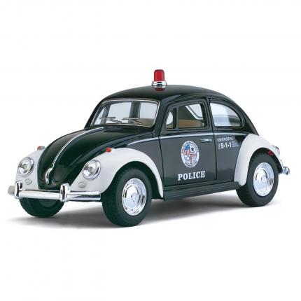 Kinsmart Polisbil - 1967 Volkswagen Classical Beetle - Kinsmart