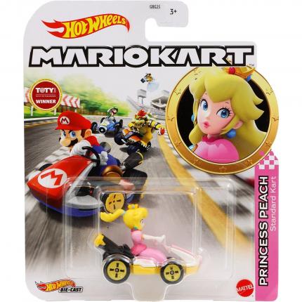 Hot Wheels Princess Peach - Standard Kart - Mario Kart - Hot Wheels