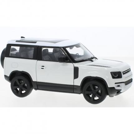 Welly 2020 Land Rover Defender - Vit - 1:26 - Welly