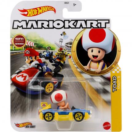 Hot Wheels Toad - Mach 8 - Mario Kart - Hot Wheels