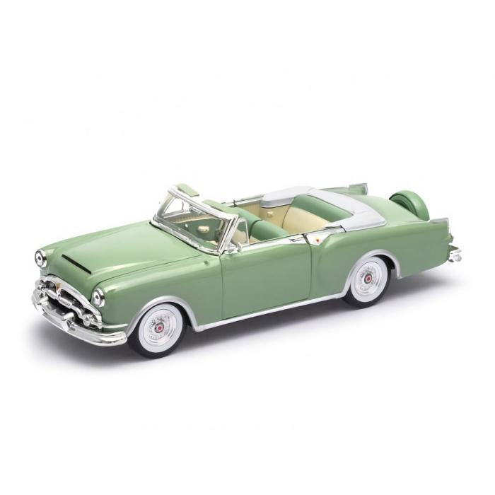 Welly 1953 Packard Caribbean - Convertible - Grn - 1:28 - Welly