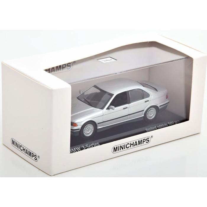 Minichamps BMW 3-Series (E36) - 1991 - Silver - 1:43 - Minichamps