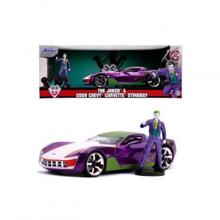 Jada Toys The Joker & 2009 Chevy Corvette Stingray - Jada Toys - 1:24