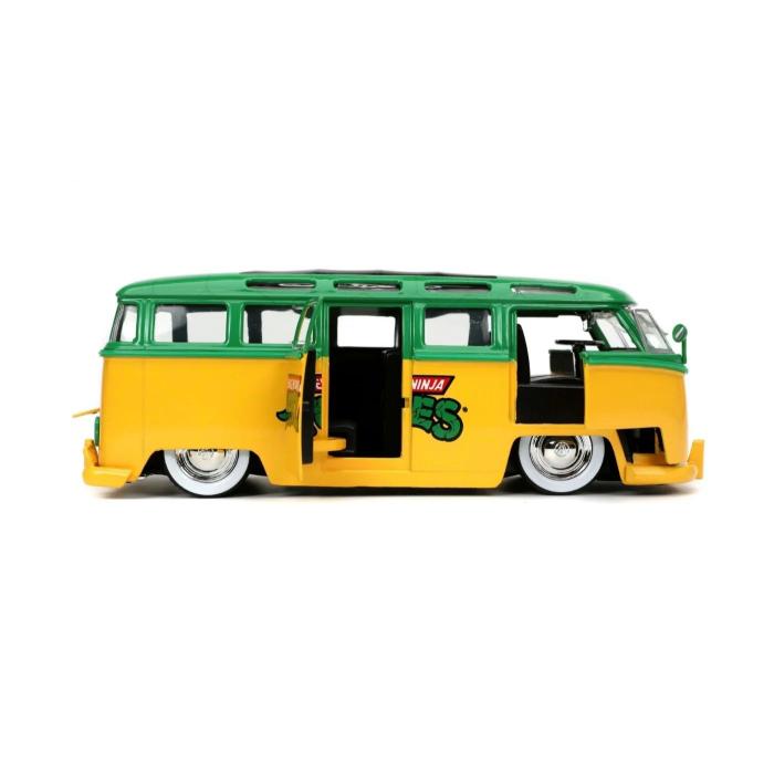 Jada Toys Leonardo & 1962 Volkswagen Bus - Turtles - Jada Toys - 1:24