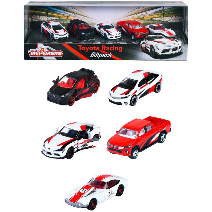 Majorette Toyota Racing - 5-pack giftpack - Majorette