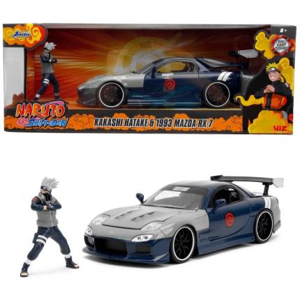 Jada Toys Kakashi Hatake & 1993 Mazda RX-7 - Naruto - Jada Toys - 1:24