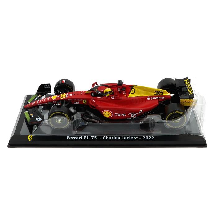 Bburago F1 - Ferrari - F1-75 - Charles Leclerc #16 - Bburago - 1:24