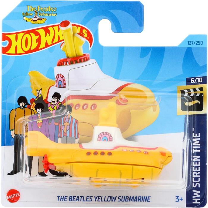 Hot Wheels The Beatles Yellow Submarine - HW Screen Time - Hot Wheels
