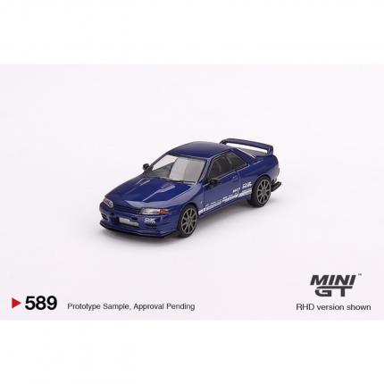 Mini GT Nissan Skyline GT-R Top Secret VR32 - Blå - Mini GT - 1:64