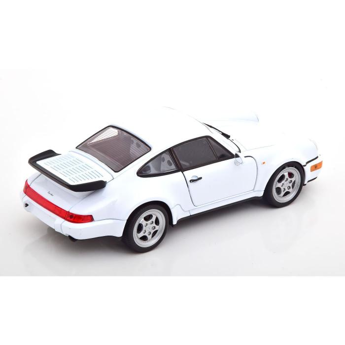 Welly Porsche 911 Turbo vit modellbil - Welly 1:24