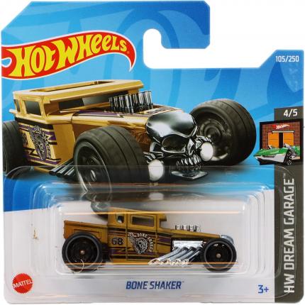 Hot Wheels Bone Shaker - HW Dream Garage - Guld - Hot Wheels