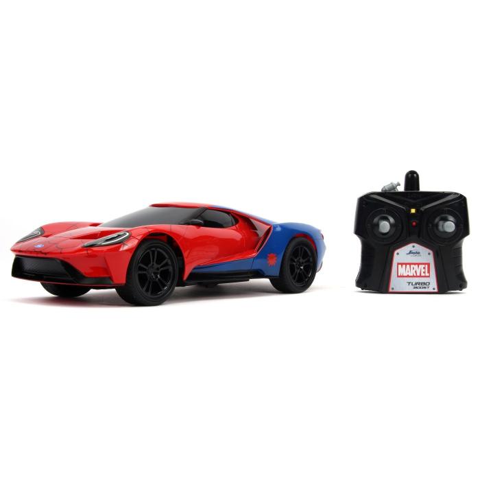 Jada Toys Spiderman 2017 Ford GT - Radiostyrd Bil - 1:16