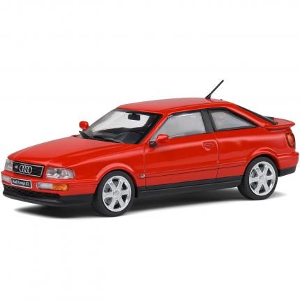 Solido Audi Coupe S2 - 1992 - Röd - Solido - 1:43