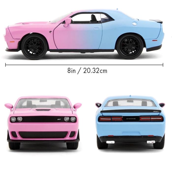 Jada Toys 2015 Dodge Challenger SRT Hellcat - Pink Slips - Jada - 1:24