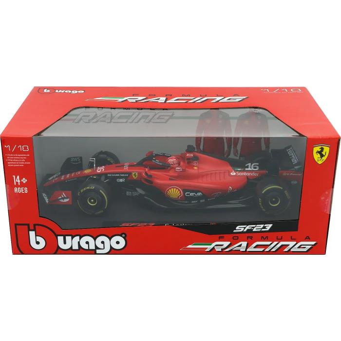 Bburago Ferrari SF-23 - #16 Charles Leclerc - Bburago - 1:18