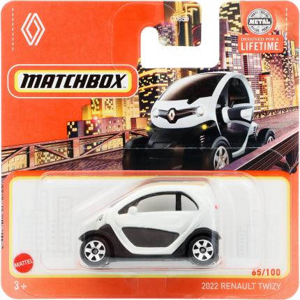 Matchbox 2022 Renault Twizy - Vit - Matchbox
