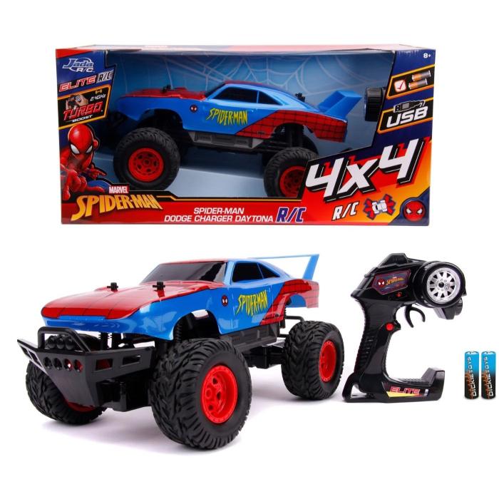 Jada Toys Spider-Man Dodge-Charger Daytona - Radiostyrd - Jada Toys