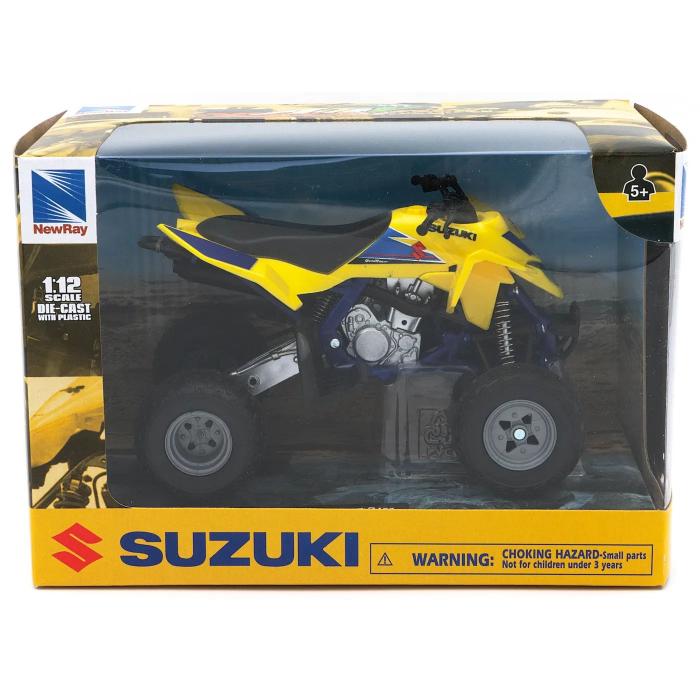 NewRay Suzuki Quadracer R450 - Fyrhjuling - Gul - NewRay - 1:12