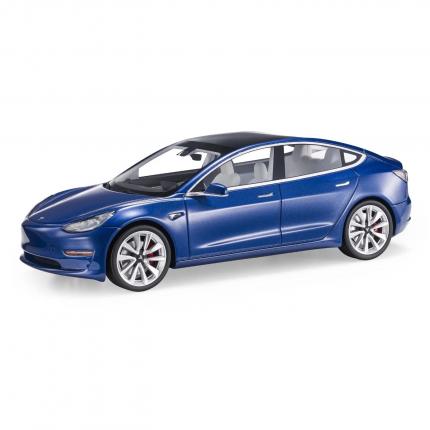 LS Collectibles Tesla Model 3 - Blå - LS Collectibles - 1:18