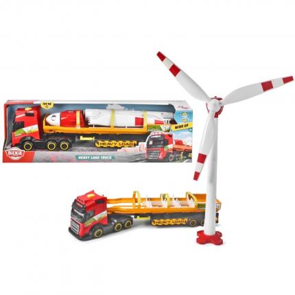 Dickie Toys Heavy Load Truck - Volvo - Vindkraftverk - Dickie Toys