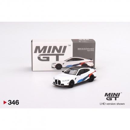 Mini GT BMW M4 M-Performance - Alpine White - 346 - Mini GT - 1:64