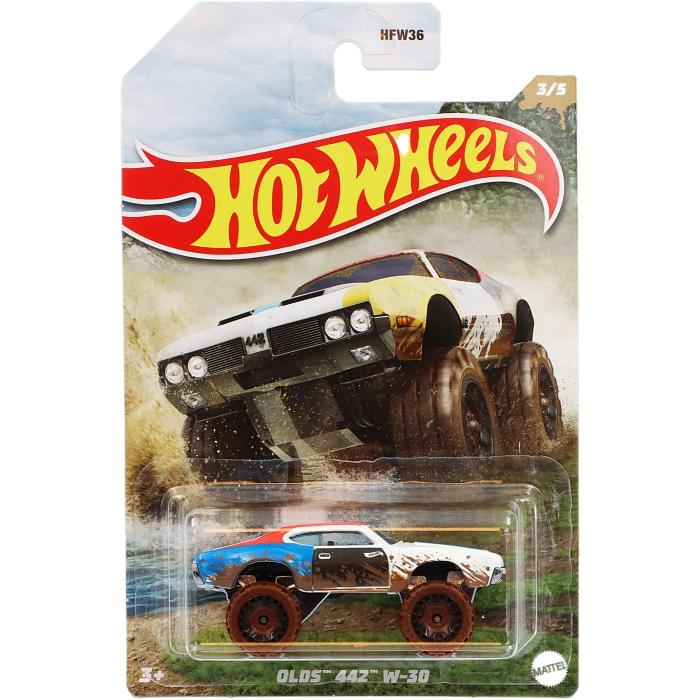 Hot Wheels OLDS 442 W-30 - Mud Runners - Hot Wheels