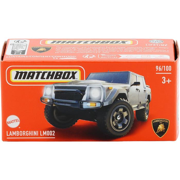 Matchbox Lamborghini LM002 - Gr - Power Grab - Matchbox