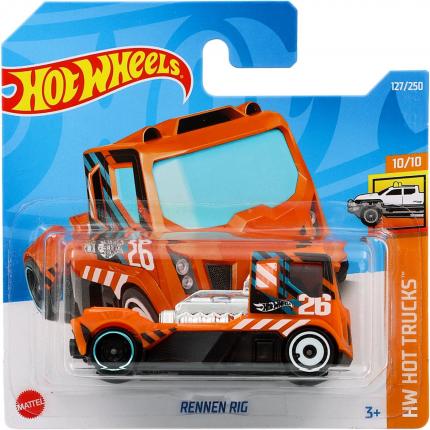 Hot Wheels Rennen Rig - HW Hot Trucks - Orange - Hot Wheels