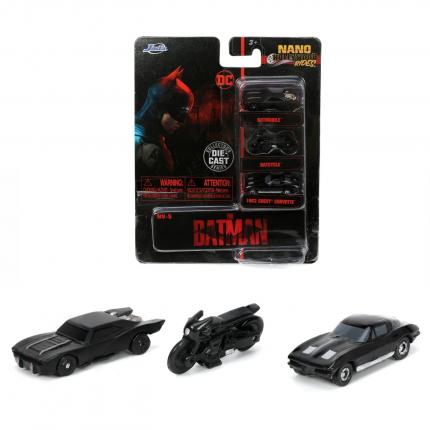 Jada Toys Batman 3-pack - Nano Hollywood Rides - NV-13 - Jada Toys