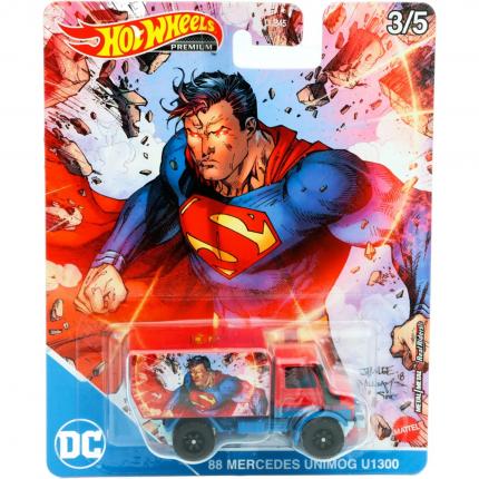 Hot Wheels 88 Mercedes Unimog U1300 - DC Comics - Superman - Hot Wheels