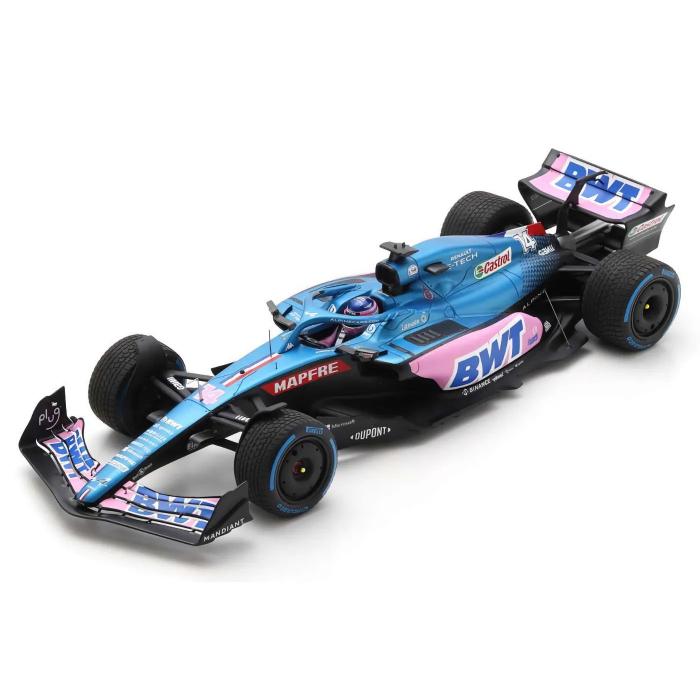 Spark Models F1 - BWT Alpine - A522 - Fernando Alonso #14 - Spark - 1:43