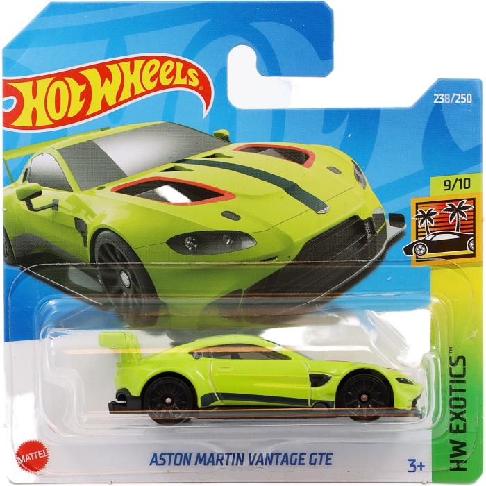 Hot Wheels Aston Martin Vantage GTE - Grn - Hot Wheels