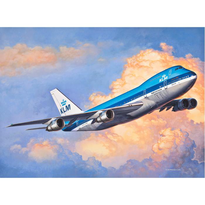 Revell Boeing 747-200 - KLM - 03999 - Revell - 1:450