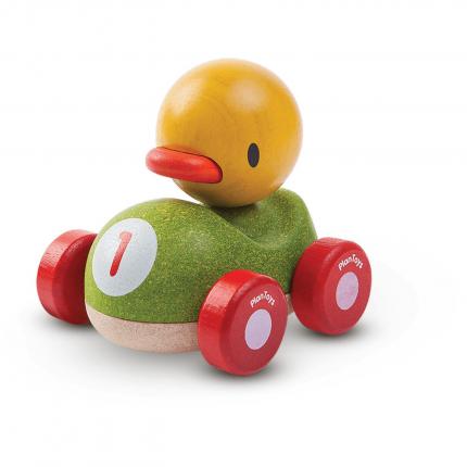 PlanToys Duck Racer - Anka i Racerbil - PlanToys