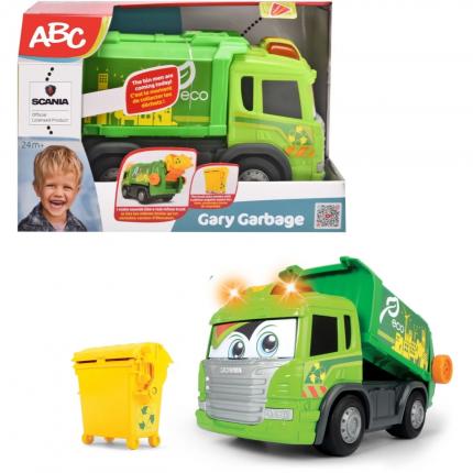ABC Gary Garbage - Scania sopbil med ljud och ljus - ABC